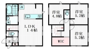 ELcasa K2号棟の物件間取画像